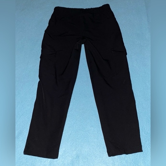 OLD NAVY cargo active stretchtech water resistant snap zipper black size 8 - Picture 3 of 12